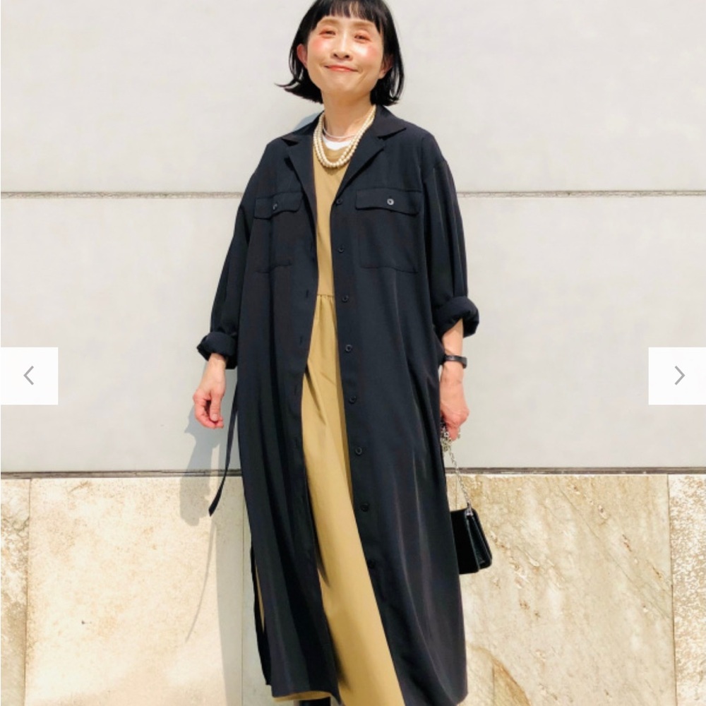 Uniqlo Black Long Jacket